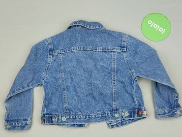 karl lagerfeld kurtki: Dziecięca kurtka jeansowa, 2-3 lat, 92-98 cm, St. Bernard, stan - Bardzo dobry — 3