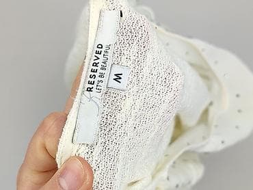 bluzki basic białe: Reserved, Bluzka damska, rozmiar M — 4