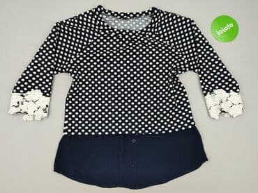 reserved sukienka niebieska w groszki: Bluzka damska, rozmiar S — 2