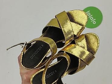 sandaly na platformie: H&M, Sandały damskie, rozmiar 36 — 6