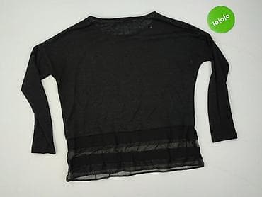 czarny sweter oversize: Zara, Sweter damski, rozmiar S — 4
