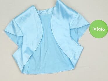 srebrne bolerko do sukienki: Narzutka damska, rozmiar S — 2