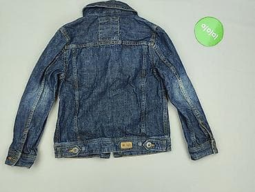 biale leginsy: Dziecięca kurtka jeansowa, 8 lat, 122-128 cm, Palomino, stan - Bardzo dobry — 3