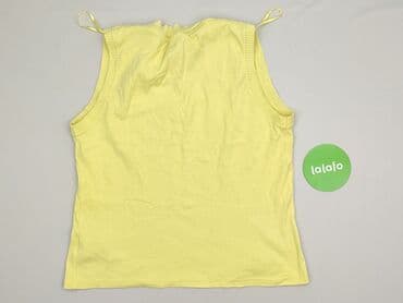 bluzka żółta w czarne paski: Okay, Top damski, rozmiar L — 3