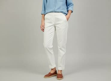 jeansy promod: Promod, Spodnie materiałowe damskie, rozmiar S — 6