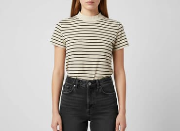 bluzki w paski sinsay: Sinsay, T-shirt damski, rozmiar L — 1