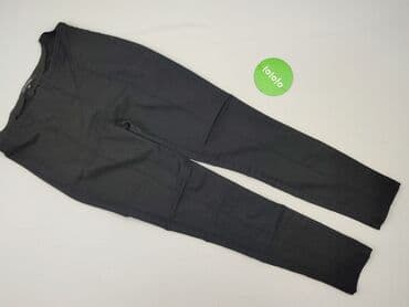 czarne legginsy z wysokim stanem nieprześwitujące: Top Secret, Legginsy Eleganckie damskie, rozmiar M — 2