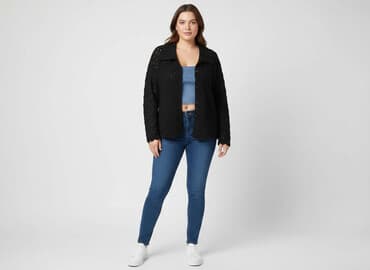 c a kurtka puchowa damska: Kardigan damski, rozmiar 2XL — 5