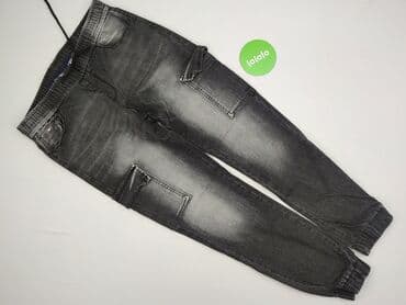 spodnie hello kitty szare: Jeansy dla mężczyzn, L — 2