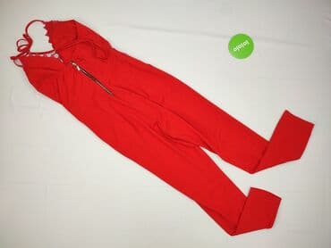 sukienka z przezroczystymi wstawkami: Kombinezon damski, S — 3