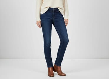 ciemne dżinsy damskie: Jeansy damskie, rozmiar M — 7