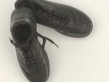 czarna sukienka i białe trampki: Sneakersy damskie, rozmiar 37 — 2