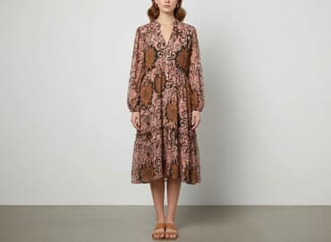 sukienki midi z marszczeniem: Sukienka damska, rozmiar S — 1