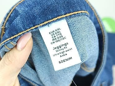 botki c: H&M, Jeansy damskie, rozmiar 2XL — 4
