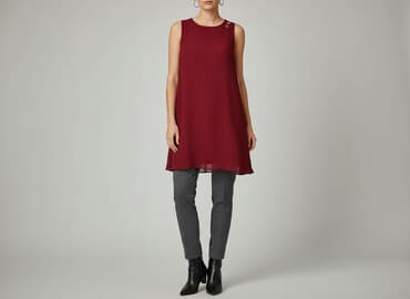 na wesele bordowa sukienki: Sukienka damska, rozmiar S — 6