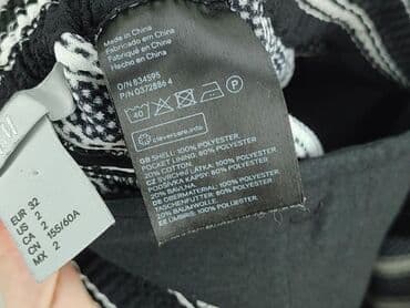 spodnie z lampasami h m: H&M, Material trousers for women, size 2XS — 6