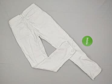 biale szerokie jeansy: Janina, Jeansy damskie, rozmiar M — 3