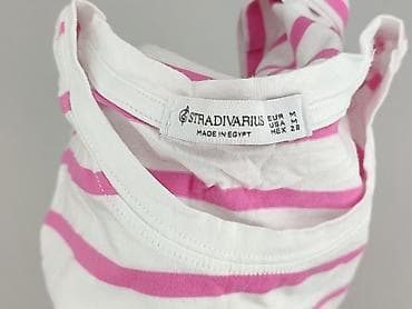 sukienki paski: Stradivarius, T-shirt damski, rozmiar M — 4
