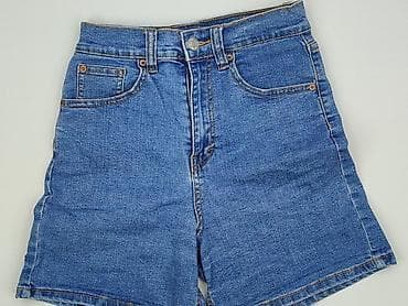 szorty len: PULL&BEAR, Szorty damskie, rozmiar 2XS — 1