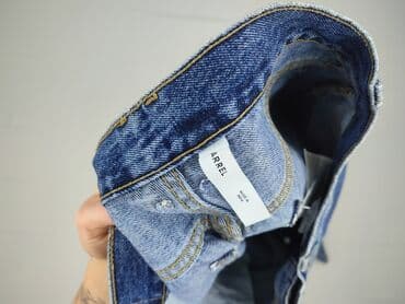 biale szerokie jeansy: Jeansy dla mężczyzn, rozmiar M — 4