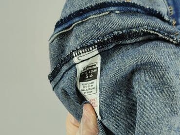 kaszmirowa czapka c a: Dziecięca kurtka jeansowa, 5-6 lat, 110-116 cm, St. Bernard, stan - Idealny — 4