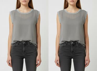 sweter piórkowy na drutach: BYoung, Bluzka damska, rozmiar M — 6