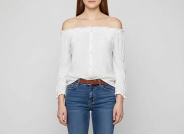 bluzki hiszpanki duze rozmiary: C&A, Bluzka damska, rozmiar L — 7