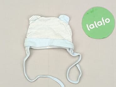 ubranka dla niemowląt c a: Cap, 3-6 months, condition - Good — 3