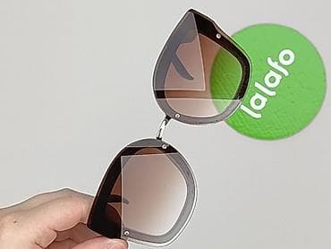 moda lata 90 polska: Okulary, Przeciwsłoneczne, Kocie oczy kształt, stan - Bardzo dobry — 5