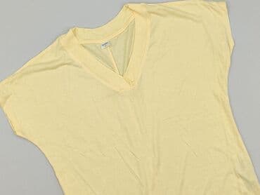 żółte bluzki z krótkim rękawem: Bluzka damska, rozmiar M — 1
