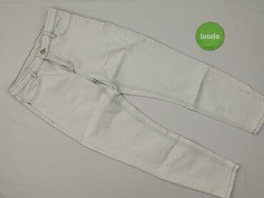 szare szerokie jeansy: Janina, Jeansy damskie, rozmiar S — 2