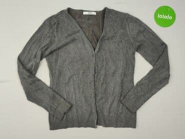 sweter z dekoltem v: Kardigan damski, rozmiar S — 2