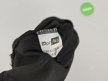 bluzki sylwestrowe dla puszystych: Bluzka damska, rozmiar 4XL — 6