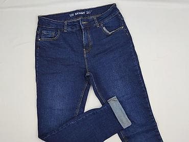 koszulka basic zara: Spodnie jeansowe, DenimCo, 14 lat, 164, stan - Idealny — 1