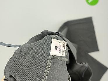 jeans boot cut: Spodnie materiałowe damskie, rozmiar L — 4