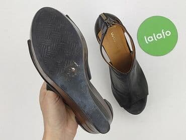 sandaly na koturnie w ccc: Wojas, Sandały damskie, rozmiar 40 — 4