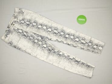 Kobiety: Yessica, Spodnie materiałowe damskie, S — 2