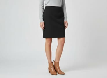 spódnice ołówkowe czarne: H&M, Spódnica damska, rozmiar M — 8