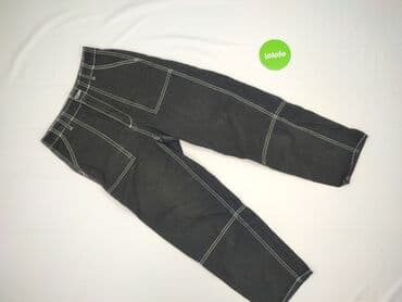 H&M, Material trousers for women, size S (EU 36) — 2