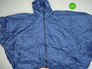 brandy sweter: Ponczo przeciwdeszczowe męskie, turystyczne - Kolor: niebieski - — 2