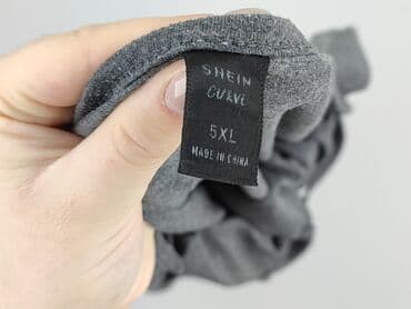 t shirt damski plus size: Shein Curve, T-shirt damski, rozmiar 5XL — 5