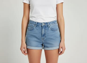 krótkie spodenki z wysokim stanem sinsay: Sinsay, Szorty damskie, rozmiar S — 1