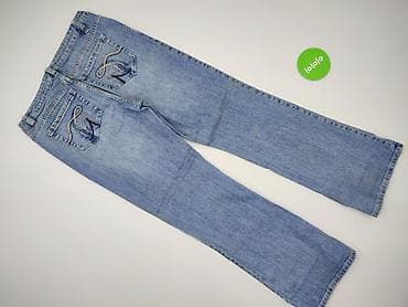 czerwone jeansy: Jeansy damskie, rozmiar M — 3