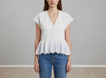 zara kamizelka haftowana: Zara, Bluzka damska, rozmiar XS — 6