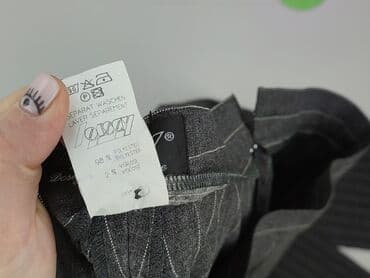 koszulka w paski damska: Orsay, Spodnie materiałowe damskie, M — 5