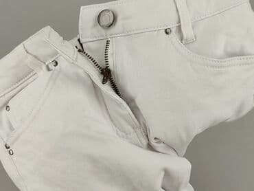 new yorker białe spodnie: Ze-Ze, Spodnie materiałowe damskie, rozmiar S — 6