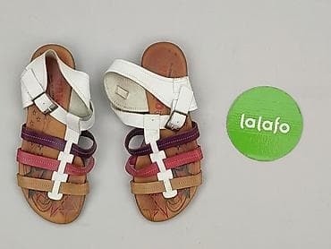 biale klapki hermes: Sandały damskie, rozmiar 35 — 2