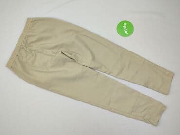 joggery damskie beżowe: Chino, Spodnie materiałowe damskie, rozmiar M — 3