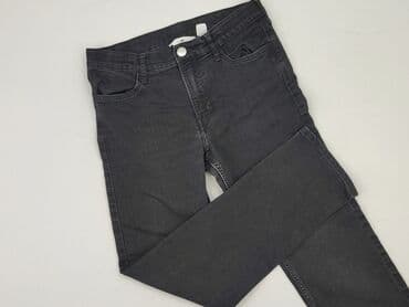 asos sukienka maxi: Spodnie jeansowe, H&M, 13 lat, 158, stan - Bardzo dobry — 1