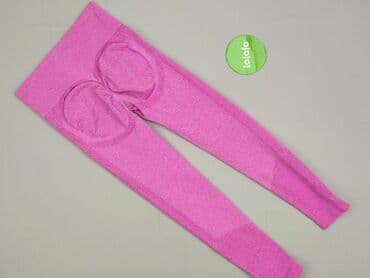 kombinezon narciarski damski różowy: Legginsy Sportowe damskie, rozmiar S — 3